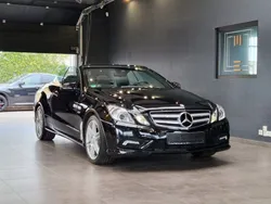 Obsidianschwarz metalliclack Gebraucht 2010 Mercedes E350 AMG line Cabrio | 24.999 €