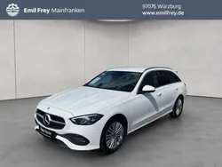 Weiß Gebraucht 2024 Mercedes C180 Advanced Kombi | 35.900 € (Fairer Preis)
