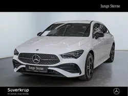 Weiß Gebraucht 2024 Mercedes CLA250e Shooting Brake AMG Kombi | 33.525 € (Guter Preis)