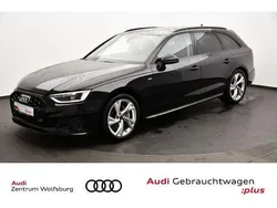 Schwarz Gebraucht 2024 Audi A4 S-Line Kombi | 35.890 € (Superpreis)