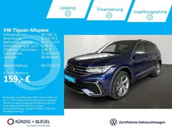 Atlantic blue metallic Gebraucht 2024 VW Tiguan Allspace R-line SUV | 44.790 € (Fairer Preis)