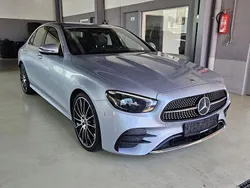 Silber Gebraucht 2021 Mercedes E220 AMG line Limousine | 36.900 € (Teuer)