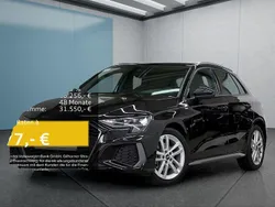 Schwarz Gebraucht 2023 Audi A3 S-Line Limousine | 28.099 € (Guter Preis)