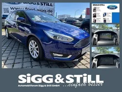 Blau Gebraucht 2015 Ford Focus Titanium Limousine | 6.480 € (Fairer Preis)