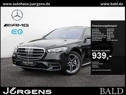 Schwarz obsidianschwarz metall Gebraucht 2023 Mercedes S450 AMG Limousine | 97.490 €