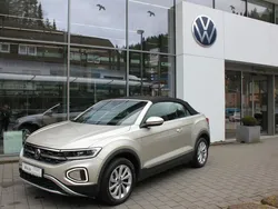 Ivory silver metallic Gebraucht 2023 VW T-Roc Cabriolet Style Cabrio | 24.190 € (Guter Preis)