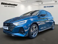 Blau Neu 2025 Hyundai i20 N Line Limousine | 25.699 € (Etwas zu teuer)