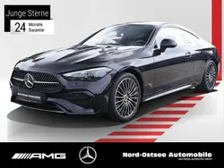Metalliclack obsidianschwarz Gebraucht 2025 Mercedes CLE300 AMG Coupé | 52.890 € (Guter Preis)
