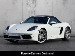 Weiss Gebraucht 2018 Porsche 718 Boxster Cabrio | 62.900 € (Etwas zu teuer)