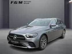 Selenitgrau metallic Gebraucht 2021 Mercedes E300 AMG line Kombi | 36.890 € (Fairer Preis)