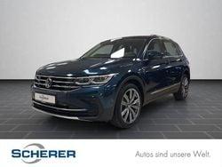 Nightshade blue metallic (metallic) Gebraucht 2022 VW Tiguan Elegance SUV | 31.800 € (Guter Preis)
