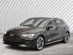 Schwarz Gebraucht 2024 Audi A3 Sportback S-Line Limousine | 38.990 € (Guter Preis)