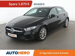 Schwarz Gebraucht 2018 Mercedes A200 Limousine | 18.380 € (Fairer Preis)