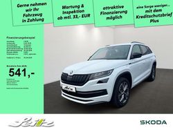 Bila moon/moon white Gebraucht 2021 Skoda Kodiaq SportLine SUV | 36.240 € (Fairer Preis)