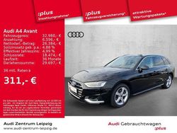 Mythosschwarz metallic Gebraucht 2023 Audi A4 Advanced Plus Kombi | 34.290 € (Etwas zu teuer)