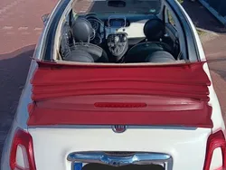 Weiß Gebraucht 2016 Fiat 500C Lounge Cabrio | 8.600 € (Guter Preis)