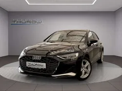 Schwarz Gebraucht 2024 Audi A3 Sportback Advanced Limousine | 33.900 € (Fairer Preis)