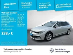 Reflexsilber metallic Gebraucht 2023 VW Golf VIII Life Kombi | 20.490 € (Guter Preis)