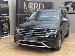 Deep black perleffek (metallic) Gebraucht 2022 VW Tiguan Allspace Elegance SUV | 28.779 € (Guter Preis)