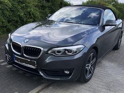 Grau Gebraucht 2018 BMW 218 Sport Line Cabrio | 19.900 € (Fairer Preis)