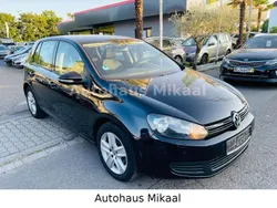 Deep black perleffekt Gebraucht 2009 VW Golf VI Comfortline Limousine | 4.499 € (Fairer Preis)