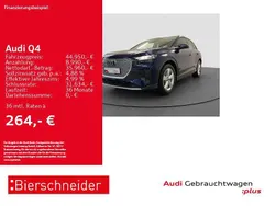 Blau Gebraucht 2023 Audi Q4 e-tron Advanced Plus SUV | 44.950 € (Etwas zu teuer)