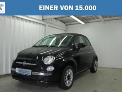 Schwarz metallic Gebraucht 2014 Fiat 500C Lounge Cabrio | 8.990 € (Teuer)