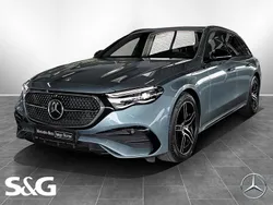 Metalliclack verdesilber Gebraucht 2024 Mercedes E220 AMG Kombi | 52.500 € (Fairer Preis)
