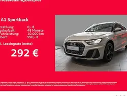 Grau Neu 2025 Audi A1 Sportback S-Line Kleinwagen | 31.735 € (Etwas zu teuer)