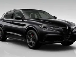 Nero vulcano Gebraucht 2024 Alfa Romeo Stelvio Veloce SUV | 43.500 € (Etwas zu teuer)