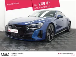 Blau Gebraucht 2022 Audi e-tron GT quattro Comfort Limousine | 52.950 €