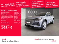 Kieselgrau Gebraucht 2022 Audi Q4 e-tron Comfort SUV | 29.650 € (Fairer Preis)