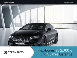 Metalliclack obsidianschwarz Gebraucht 2023 Mercedes EQE AMG 53 AMG Limousine | 64.980 € (Superpreis)