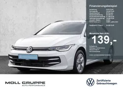 Pure white Gebraucht 2024 VW Golf VIII Life Kombi | 24.319 € (Guter Preis)