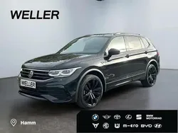 Schwarz Gebraucht 2022 VW Tiguan Allspace R-line SUV | 37.680 € (Fairer Preis)