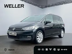 Schwarz Gebraucht 2021 VW Touran Highline Van / Kleinbus | 30.280 € (Fairer Preis)