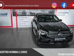 Schwarz Gebraucht 2021 Mercedes GLC220 AMG line Coupé | 39.990 € (Fairer Preis)