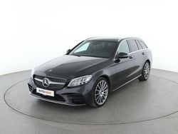 Grau Gebraucht 2021 Mercedes C200 AMG line Kombi | 28.640 € (Superpreis)