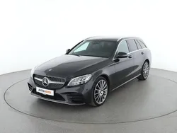 Grau Gebraucht 2021 Mercedes C200 AMG line Kombi | 29.220 € (Superpreis)