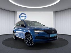 Raceblau metallic Gebraucht 2021 Skoda Karoq SportLine SUV | 22.999 € (Fairer Preis)