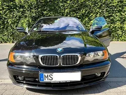 Schwarz Gebraucht 2001 BMW 320 Cabriolet Sport Line Cabrio | 5.400 € (Superpreis)