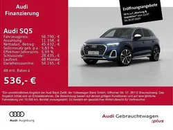 Navarrablau metallic Gebraucht 2022 Audi SQ5 Sport SUV | 56.790 € (Etwas zu teuer)