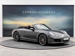 Grau Gebraucht 2016 Porsche 911 Carrera 4S Cabriolet Chrono Cabrio | 109.991 € (Etwas zu teuer)