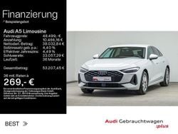 Gletscherweiß metallic Gebraucht 2025 Audi A5 Sport Limousine | 48.499 € (Fairer Preis)