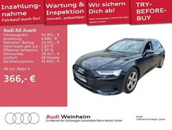 Firmamentblau metallic Gebraucht 2022 Audi A6 Sport Kombi | 34.991 € (Superpreis)