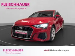 Rot Gebraucht 2021 Audi A3 Sportback e-tron S-Line Limousine | 23.880 € (Superpreis)
