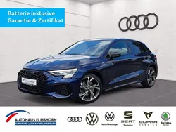 Blau Gebraucht 2021 Audi A3 Sportback e-tron S-Line Limousine | 30.420 € (Etwas zu teuer)