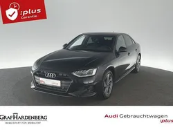 Mythosschwarz metallic Gebraucht 2025 Audi A4 Advanced Plus Limousine | 38.930 € (Fairer Preis)