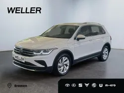 Weiss Gebraucht 2022 VW Tiguan Elegance SUV | 31.980 € (Fairer Preis)