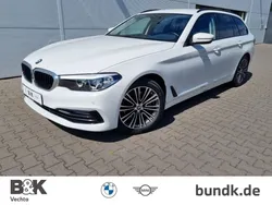 Weiss Gebraucht 2020 BMW 520 Sport Line Kombi | 34.880 € (Teuer)